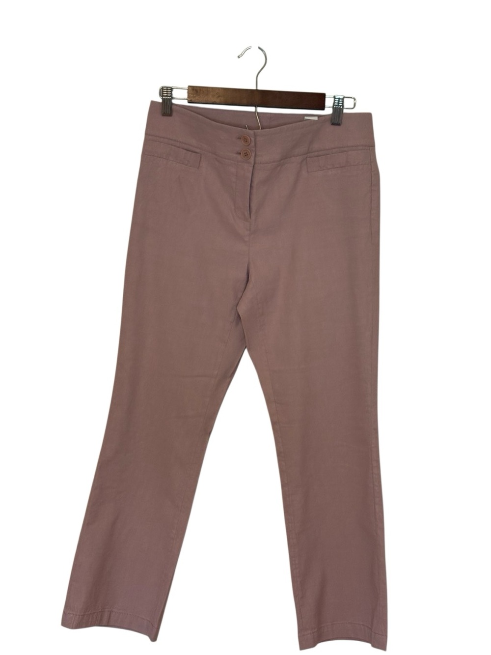 Nordstrom Signature Linen Dusty Rose Pants. Size 6. Great Condition!